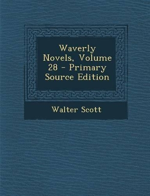 Book cover for Waverly Novels, Volume 28