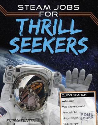 Book cover for STEAM Jobs for Thrill Seekers