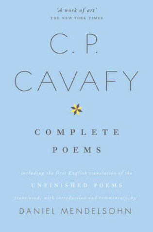 Cover of The Complete Poems of C.P. Cavafy