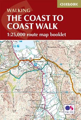 Book cover for The Coast to Coast Map Booklet