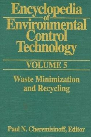 Cover of Encyclopedia of Environmental Control Technology: Volume 5