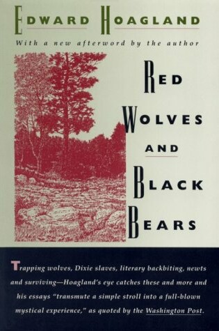 Red Wolves and Black Bears