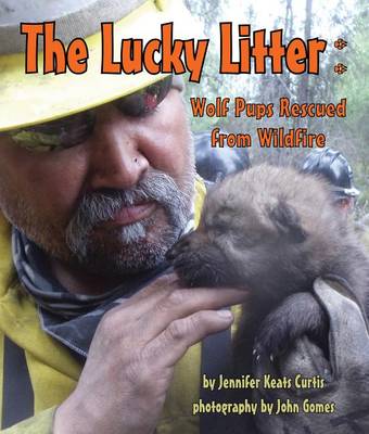 Book cover for Lucky Litter, The: Wolf Pups Rescued from Wildfire