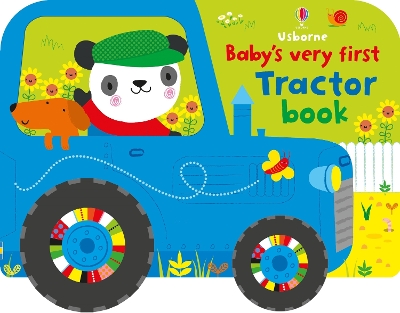 Book cover for Baby's Very First Tractor book