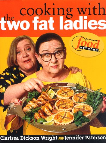 Book cover for Cooking with the Two Fat Ladies