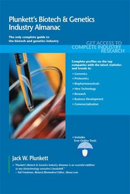 Book cover for Plunkett's Biotech & Genetics Industry Almanac