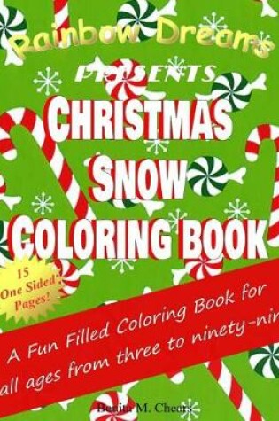 Cover of Christmas Snow Colring Book