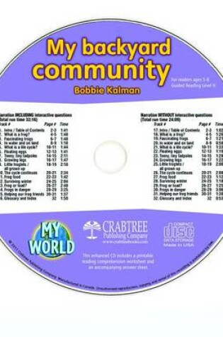 Cover of My Backyard Community - CD Only