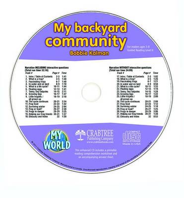 Cover of My Backyard Community - CD Only