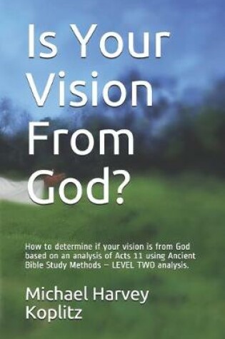 Cover of Is Your Vision From God?