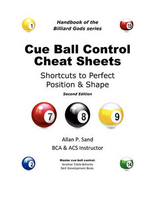 Book cover for Cue Ball Control Cheat Sheets