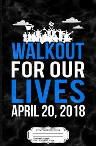 Cover of National Walkout 2018 Composition Notebook