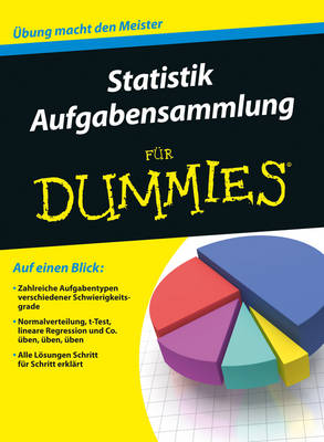 Cover of Statistik Aufgabensammlung für Dummies