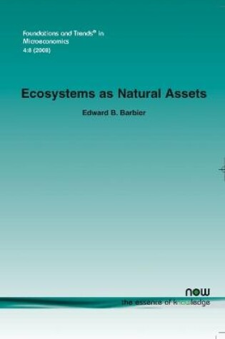 Cover of Ecosystems as Natural Assets
