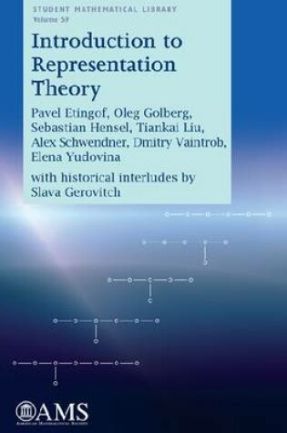 Cover of Introduction to Representation Theory