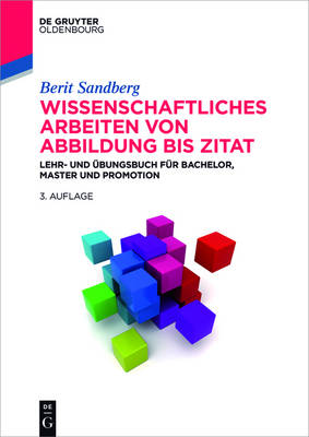 Cover of Wissenschaftliches Arbeiten Von Abbildung Bis Zitat