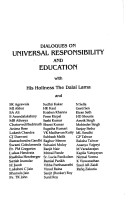 Book cover for Dialogues on Universal Responsibility and Education