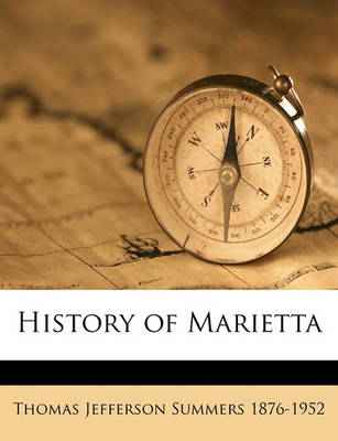 Book cover for History of Marietta