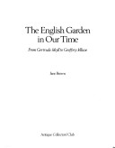 Book cover for The English Garden in Our Time