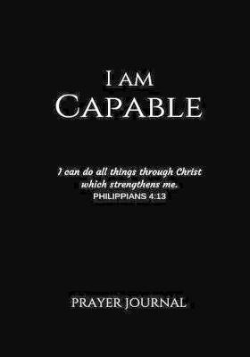 Book cover for I Am Capable Prayer Journal