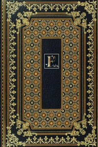 Cover of Gold Label Monogram E Notebook