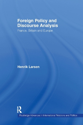 Book cover for Foreign Policy and Discourse Analysis