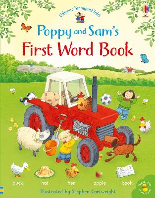 Book cover for Poppy and Sam's First Word Book