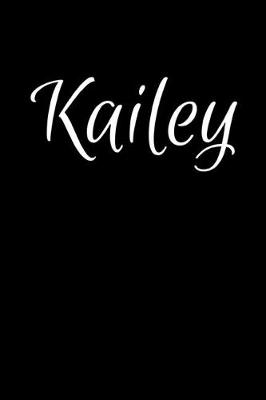 Book cover for Kailey