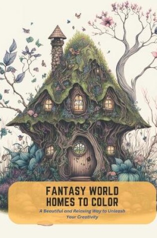 Cover of Fantasy World Homes to Color