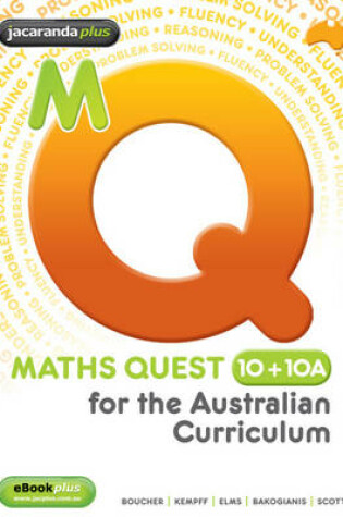 Cover of Maths Quest 10+10A for the Australian Curriculum Teacher Edition & EGuidePLUS