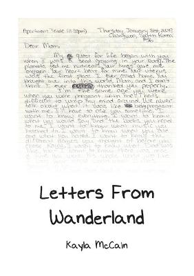Book cover for Letters From Wanderland