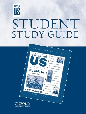 Cover of War, Terrible War Middle/High School Student Study Guide, a History of Us