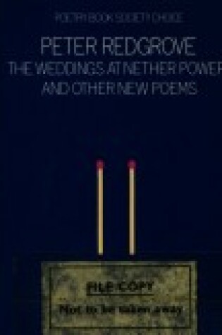 Cover of Weddings at Nether Powers and Other New Poems