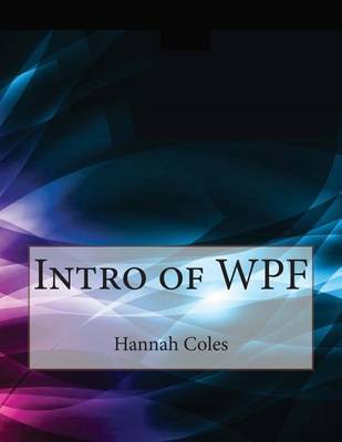 Book cover for Intro of Wpf