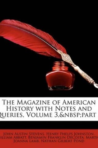 Cover of The Magazine of American History with Notes and Queries, Volume 3, Part 2