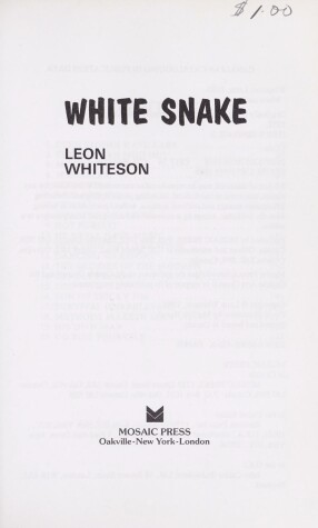 Book cover for White Snake