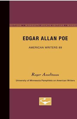 Book cover for Edgar Allan Poe - American Writers 89