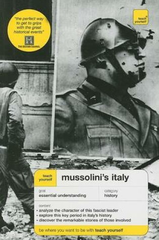 Cover of Mussolini's Italy