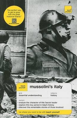 Book cover for Mussolini's Italy