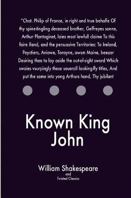 Book cover for Known King John