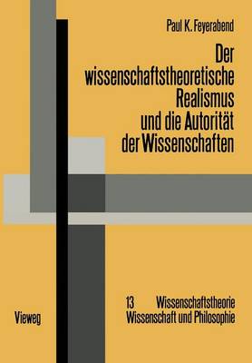 Book cover for Der Wissenschaftstheoretische Realismus Und Die Autoritat Der Wissenschaften