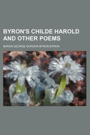 Cover of Byron's Childe Harold and Other Poems