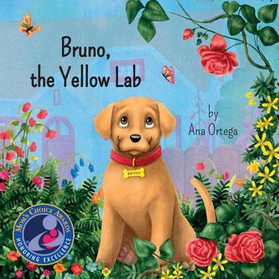 Book cover for Bruno, the yellow lab