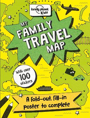 Book cover for My Family Travel Map