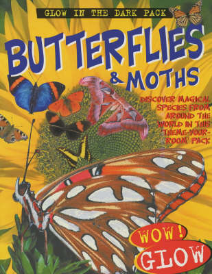 Book cover for Butterflies & Moths: Glow in the Dark Pack