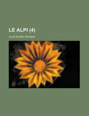 Book cover for Le Alpi (4 )