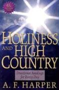 Book cover for Holiness and High Country