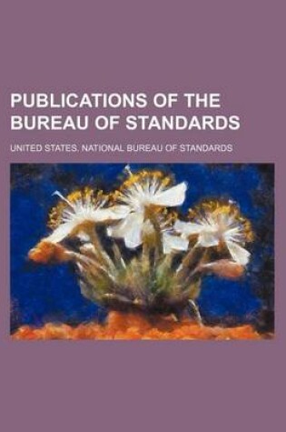 Cover of Publications of the Bureau of Standards