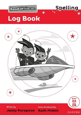 Book cover for Read Write Inc. Spelling: Read Write Inc. Spelling: Log Book 2 (Pack of 30)