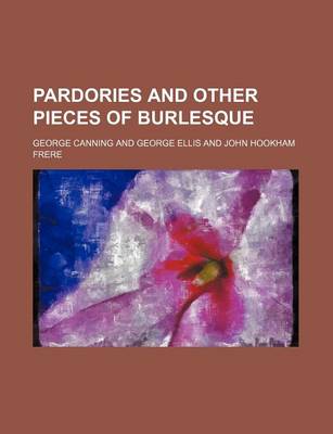 Book cover for Pardories and Other Pieces of Burlesque